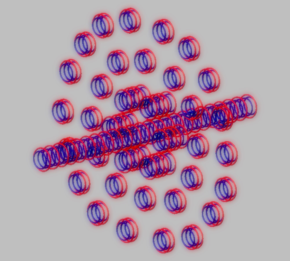 Tungsten 184 nucleus