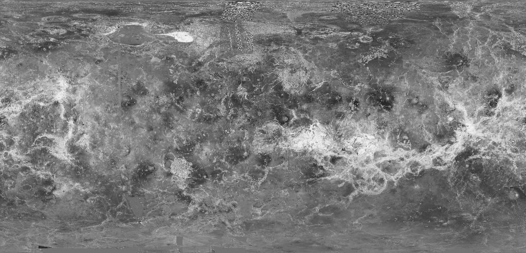 Venusmap, Magellan Radar Photo